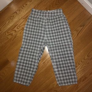 TIGER MIST PLAID CROP PANTS